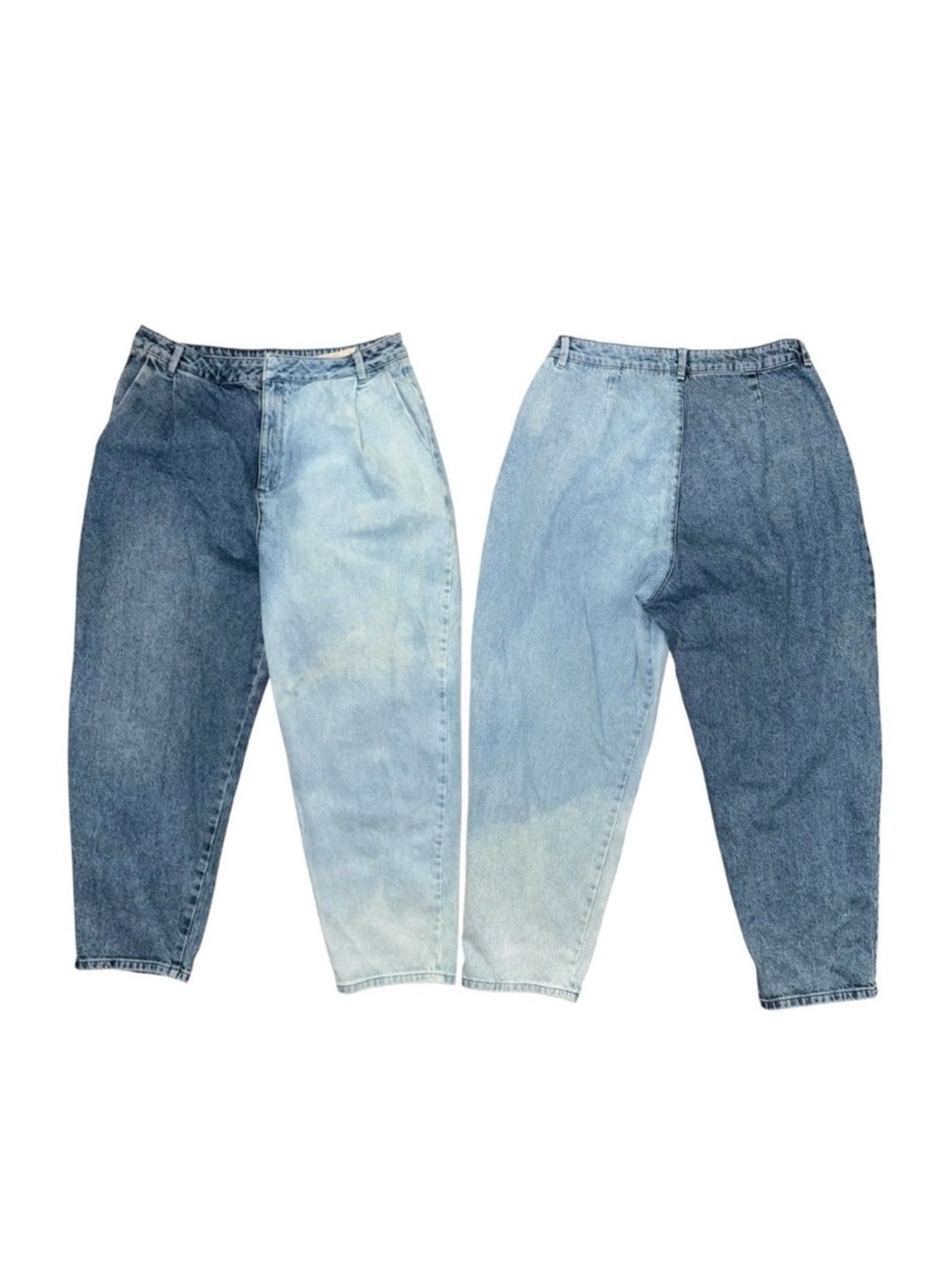 Two-Tone Blue Jeans
